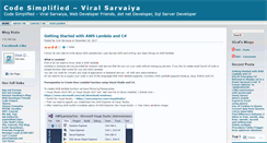 Desktop Screenshot of codesimplified.com