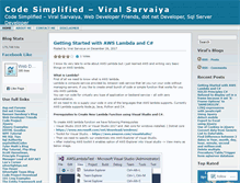 Tablet Screenshot of codesimplified.com